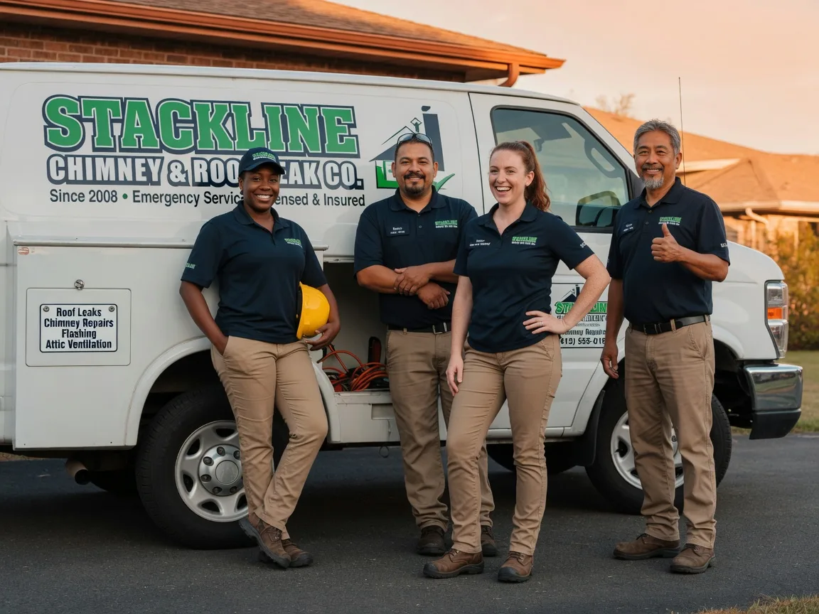 Chimney flashing repair company in Twinsburg, OH
